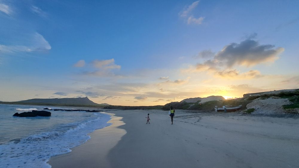10 dias na ilha do Maio = 300 de tranquilidade