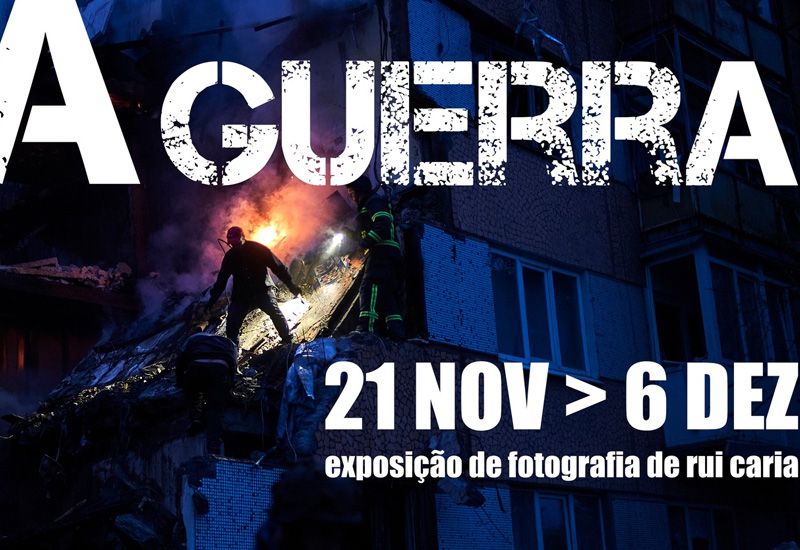 Exposição de fotografia «A Guerra» de Rui Caria, no Centro Cultural Português