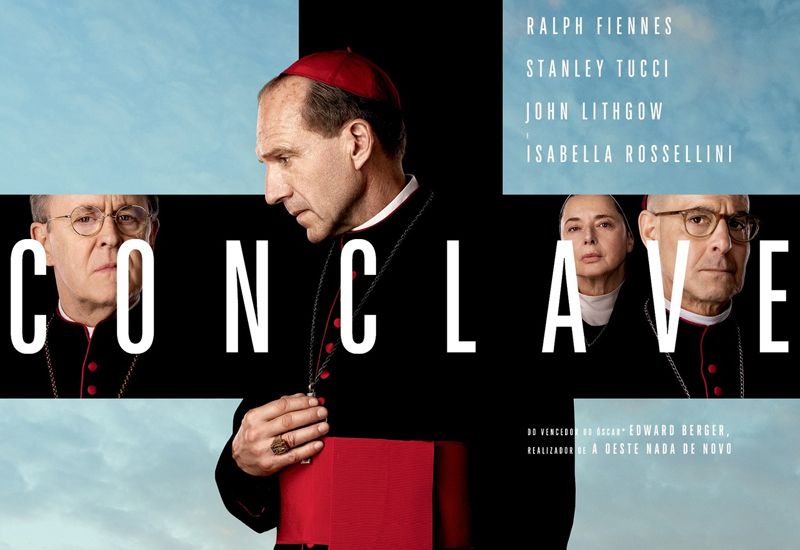 Filme "Conclave", no Cine Praia