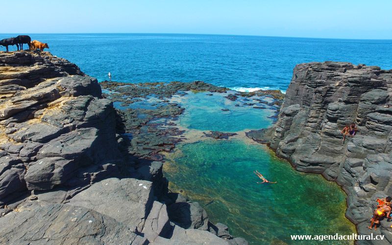 Piscina Natural de Cuba uma das pérolas do concelho de Tarrafal de Santiago