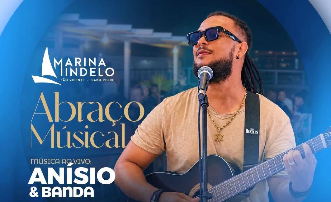 "Abraço Musical" com Anísio & Banda, na Marina Mindelo Club    