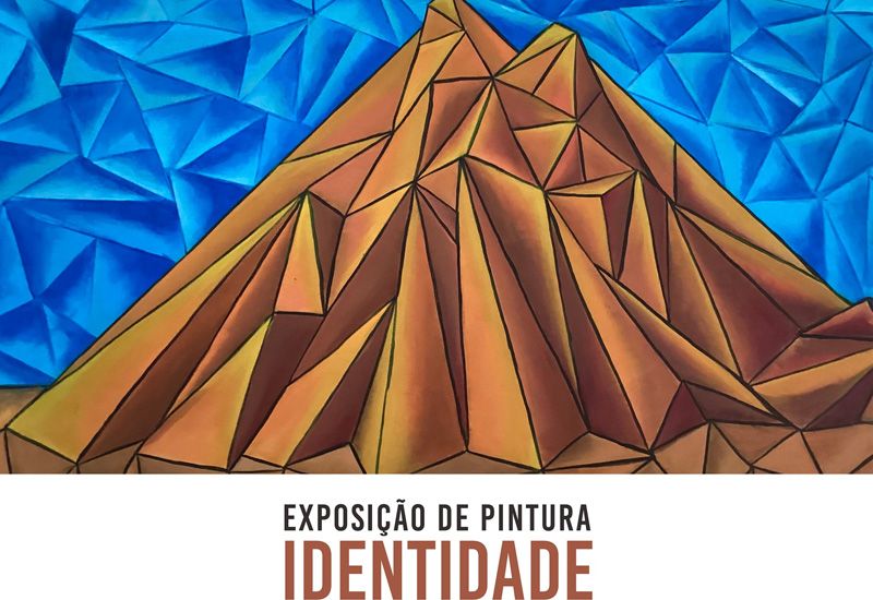 Exposição de pintura «Identidade» do artista plástico natural da ilha do Fogo Glaubert Barbosa, no Palácio da Cultura Ildo Lobo