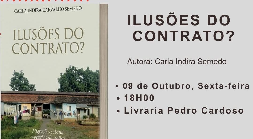 Lançamento do livro "Ilusões do Contrato?" de Carla Indira Semedo, na Livraria Pedro Cardoso