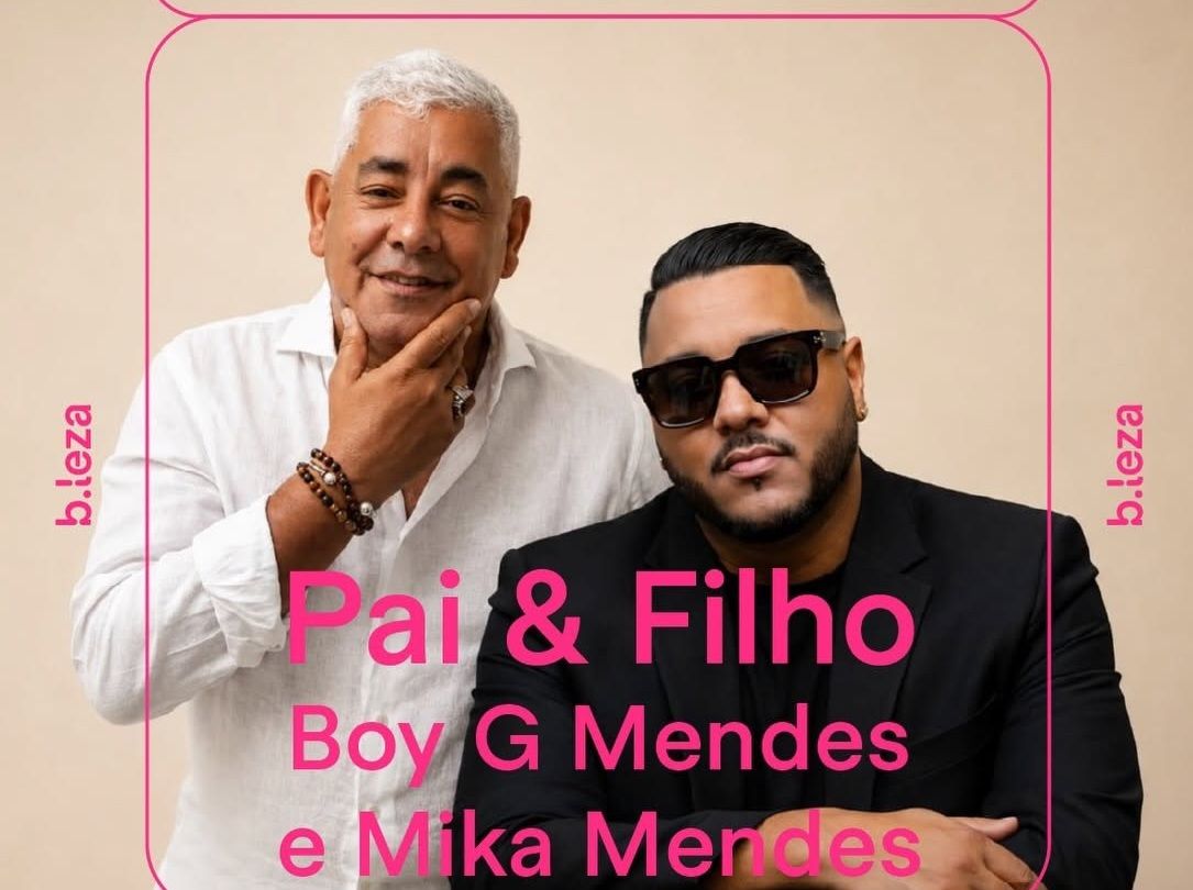 "Pai & Filho" - Boy G Mendes e Mika Mendes, no B.Leza