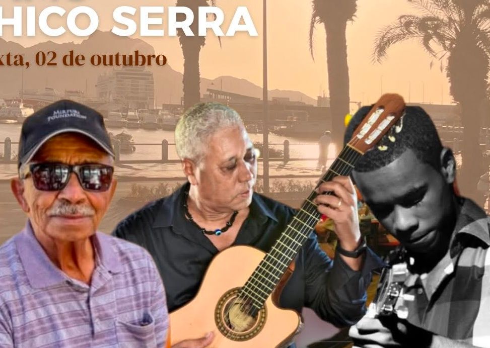 Djoyss, Samu e Chico Serra, na Casa da Morna            