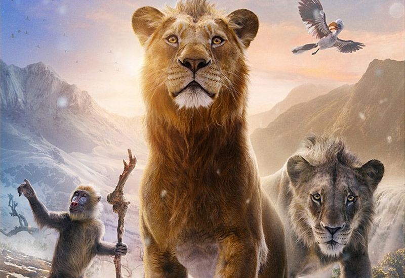 Filme "Mufasa: O Rei Leão", no Cine Praia