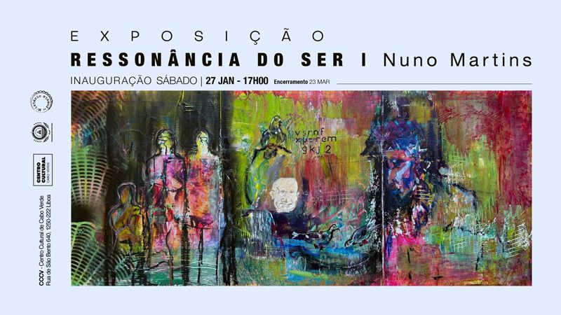 ExposiÃ§Ã£o Â«RessonÃ¢ncia do SerÂ» de Nuno M Martins, no Centro Cultural de Cabo Verde