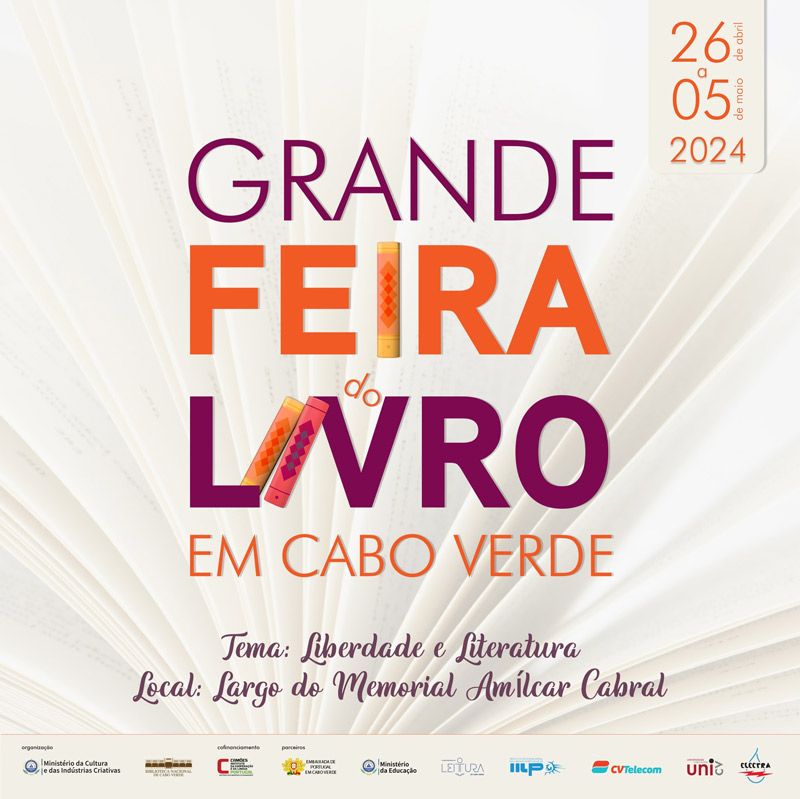 Grande Feira do Livro, no Largo do Memorial Amilcar Cabral