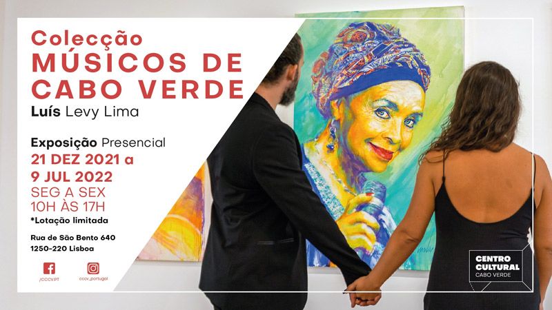 ExposiÃ§Ã£o ColeÃ§Ã£o Â«MÃºsicos de Cabo VerdeÂ», de LuÃ­s Levy Lima, no Centro Cultural de Cabo Verde