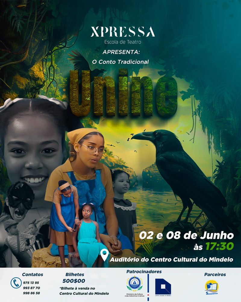 Xpressa Escola de Teatro apresenta o conto tradicional Â«UnineÂ», no Centro Cultural do Mindelo
