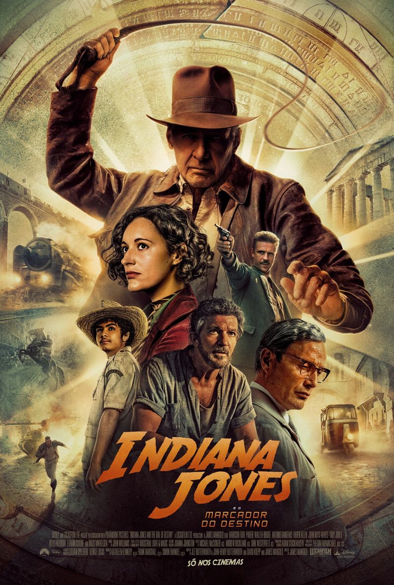 Filme Â«Indiana Jones - Marcador do DestinoÂ», no Cine Praia