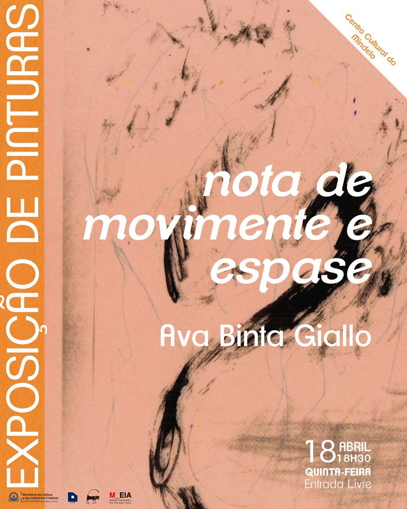 ExposiÃ§Ã£o de Pintura Â«Nota de monimente e espaseÂ» de Ava Binta Giallo, no Centro Cultural do Mindelo