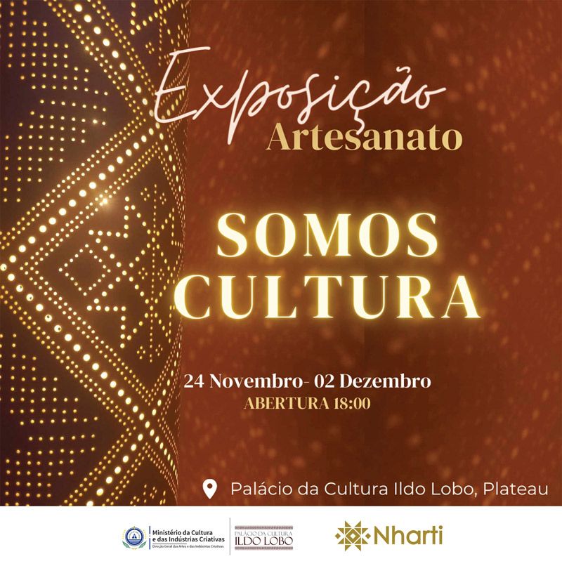 ExposiÃ§Ã£o/venda de artesanato Â«Somos CulturaÂ» da arquiteta, artesÃ£, art-deco Jocelina Ferreira, no Palacio da Cultura Ildo Lobo
