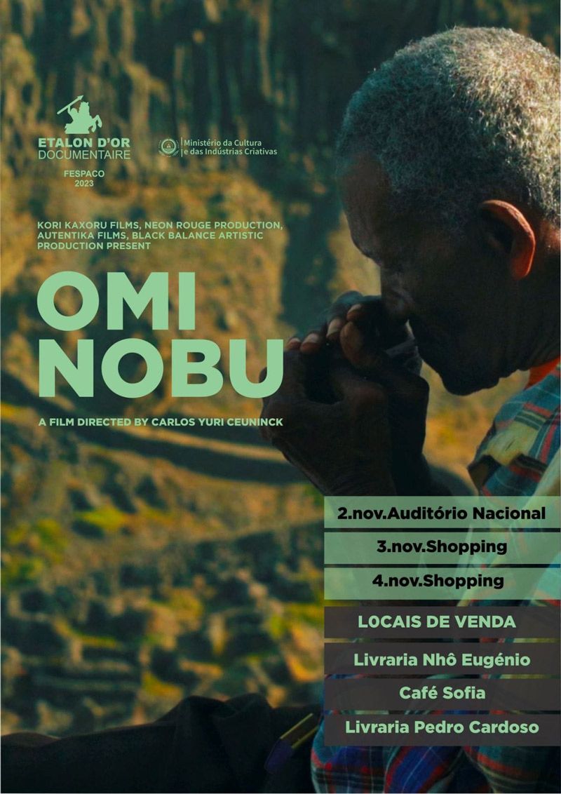 Filme Â«Omi NobuÂ» de Carlos Yuri Ceuninck, no Auditorio Nacional  e Cine Praia Shopping