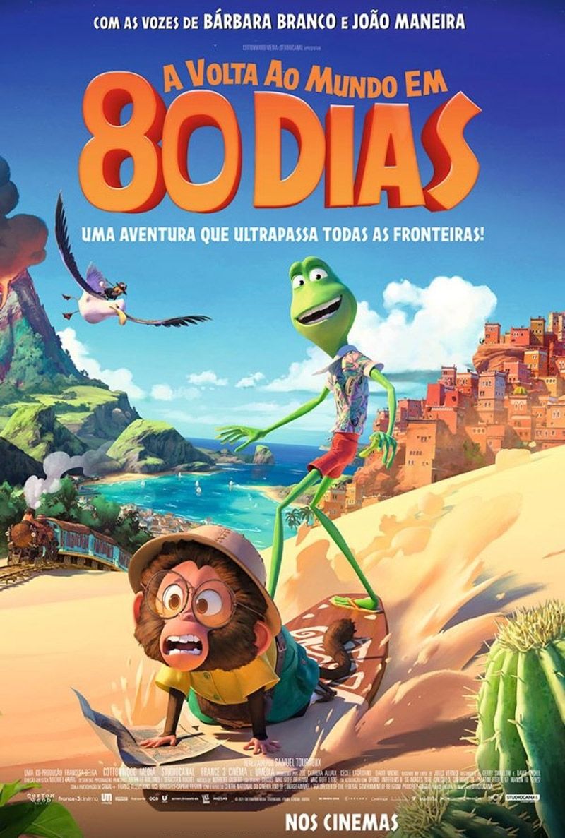 Filme Â«A Volta ao Mundo em 80 diasÂ», no Cine Praia