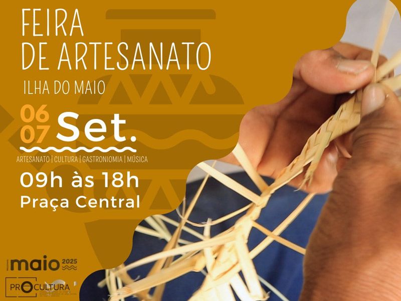 Feira de Artesanato, na PraÃ§a Central