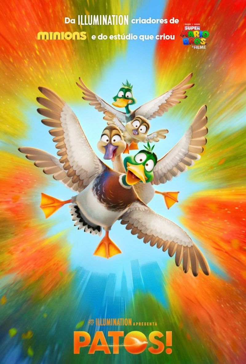 Filme Â«Patos!Â», no Cine Praia