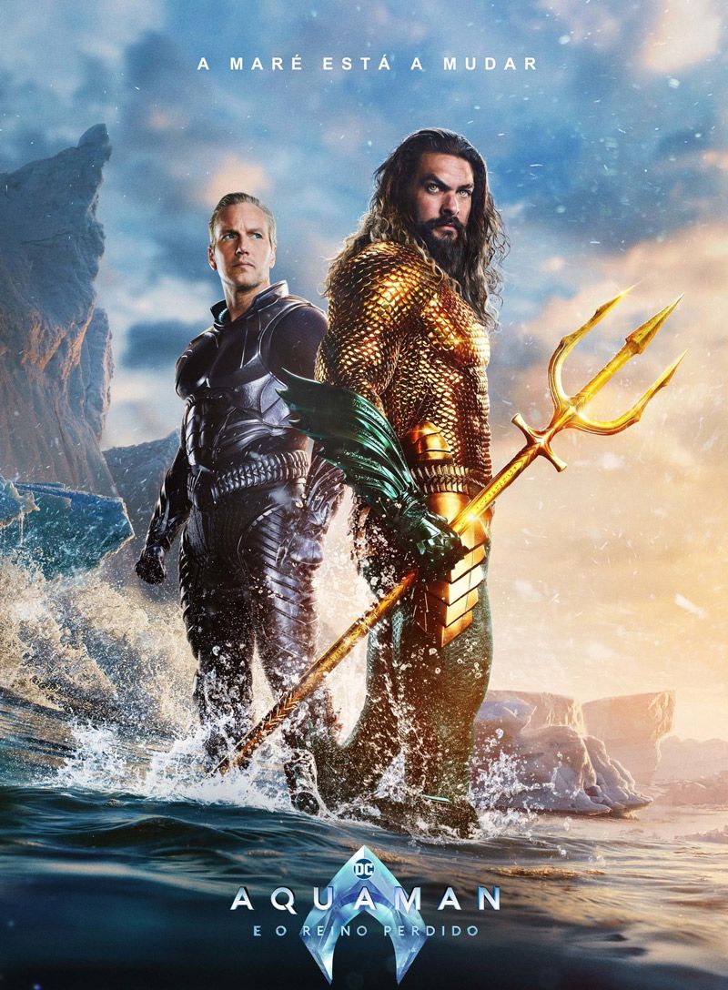 Filme Â«Aquaman e o Reino PerdidoÂ», no Cine Praia
