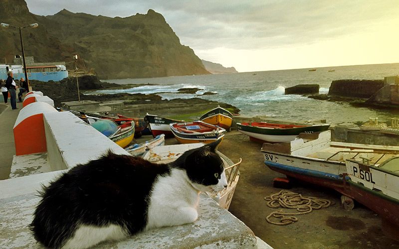 Ponta do Sol, o mais acessível dos pontos extremos de Cabo Verde