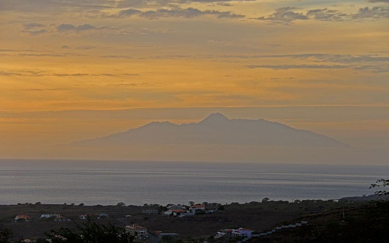 Porton di Nós Ilha, o lugar mágico para apreciar o pór-do-sol na ilha de Santiago