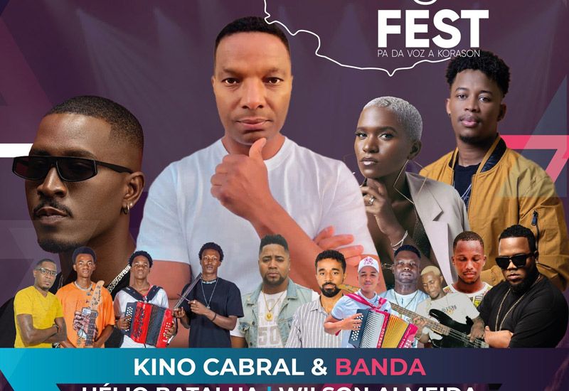 "Santiago Fest" com Kino Cabral, Hélio Batalha, Wilson Almeida, Indira, Bedja KP, Mika e Pity, Fidjus di Brianda, Mr Lony e Voz di Magua, na Universidade de Santiago